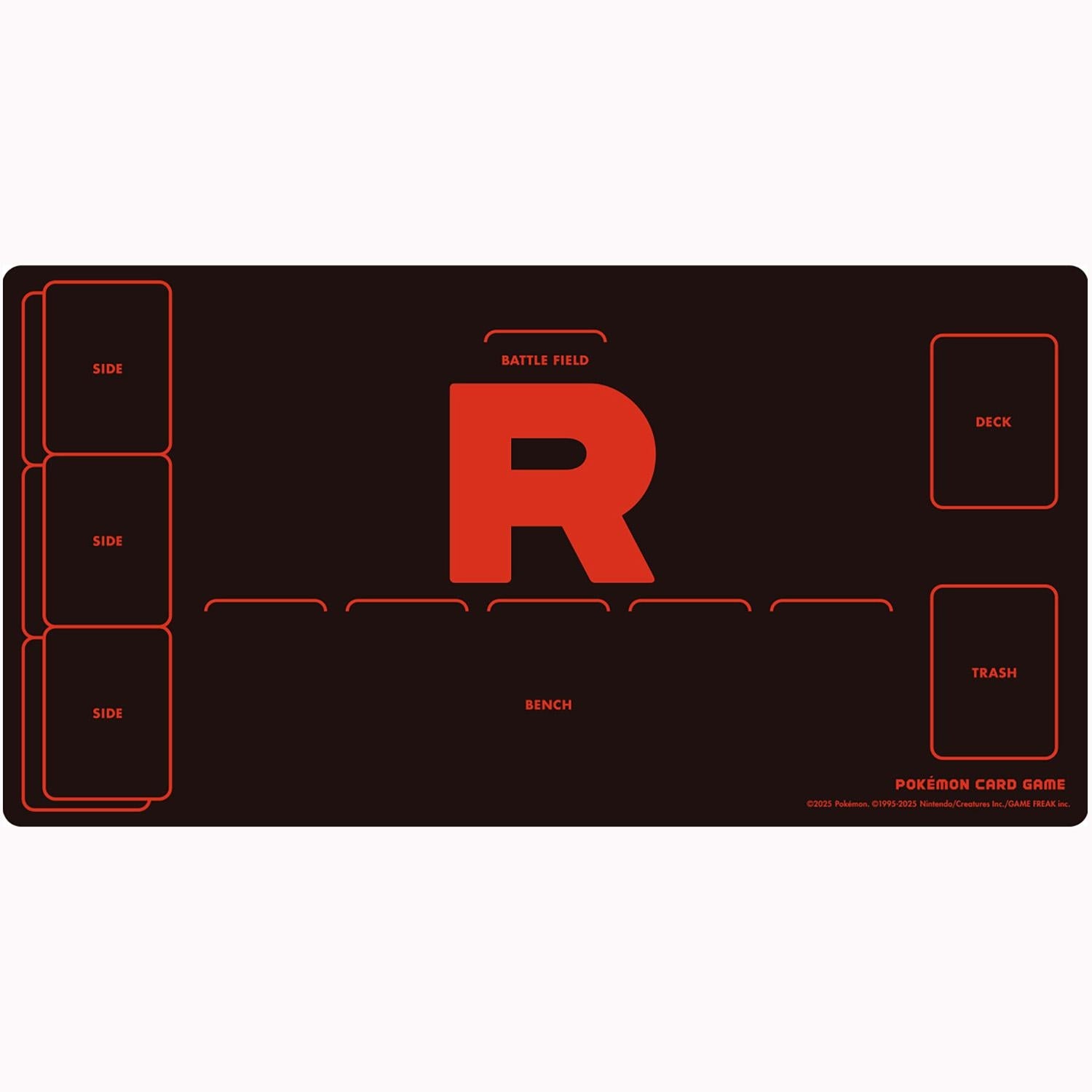 Playmat Pokémon Center Team Rocket — visuel officiel
