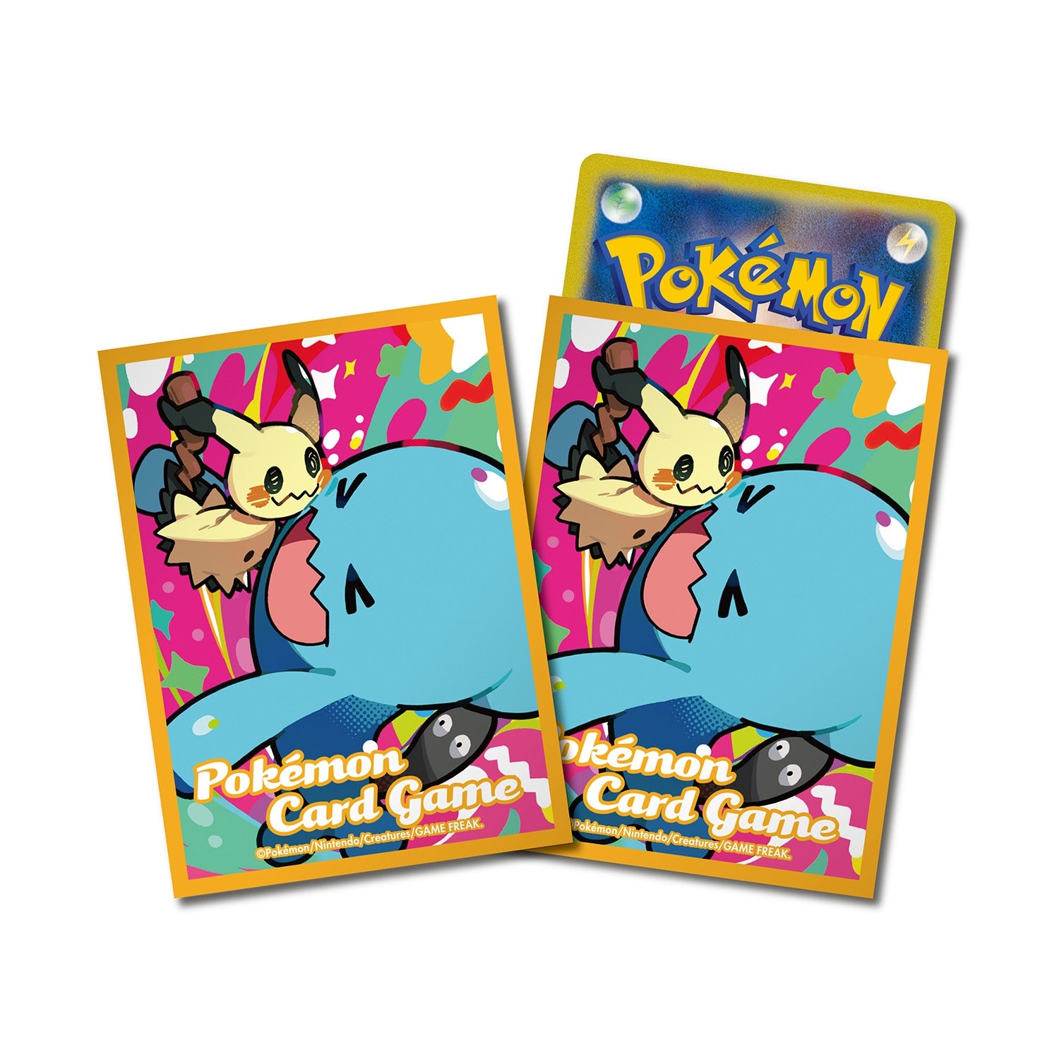 Sleeves Pokémon Center Mimiqui & Qulbutoké (verso)