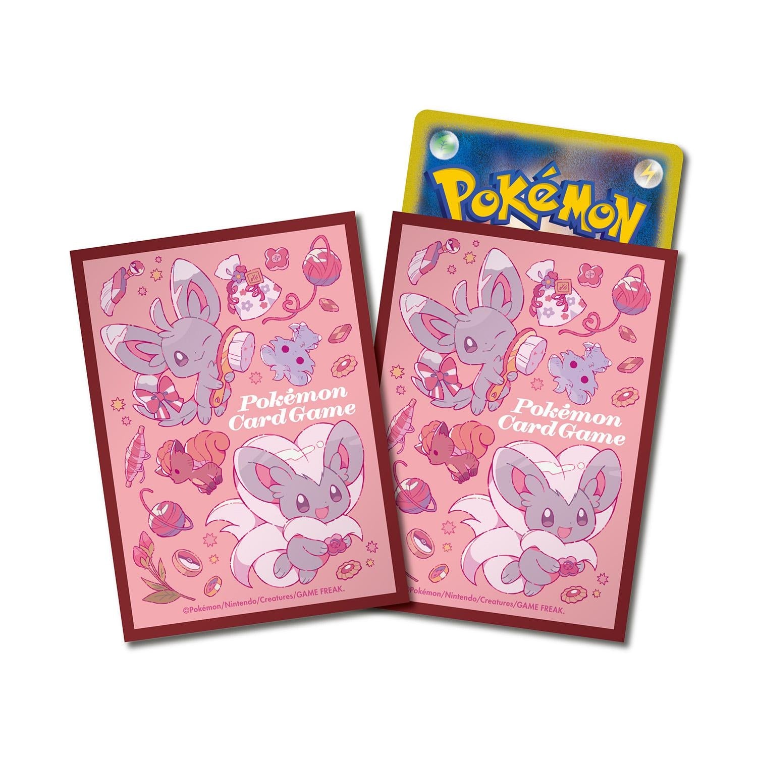 Sleeves Pokémon Center Chinchidou & Pashmilla (verso)