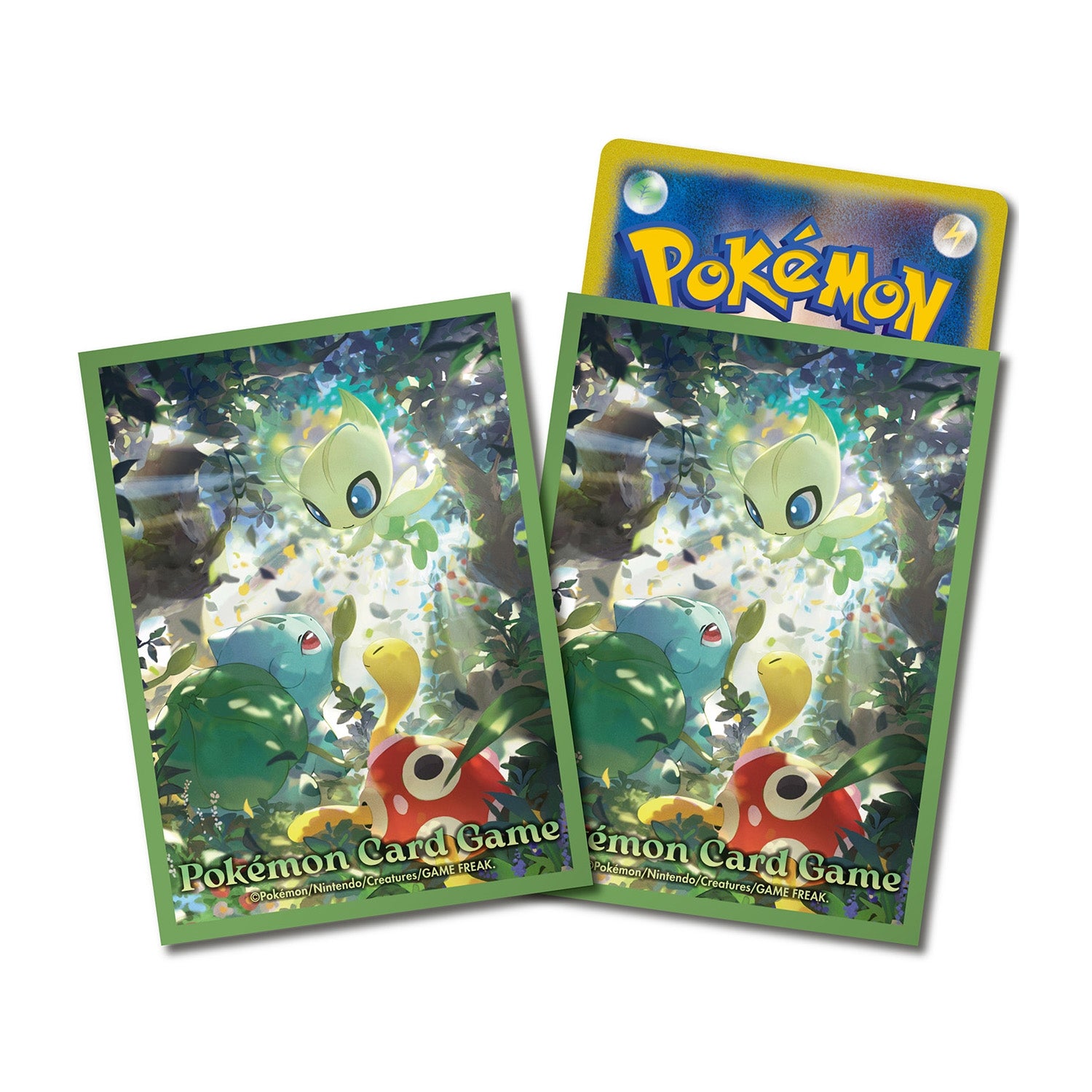Sleeves Pokémon Center Celebi & Amis Premium Gloss (verso)