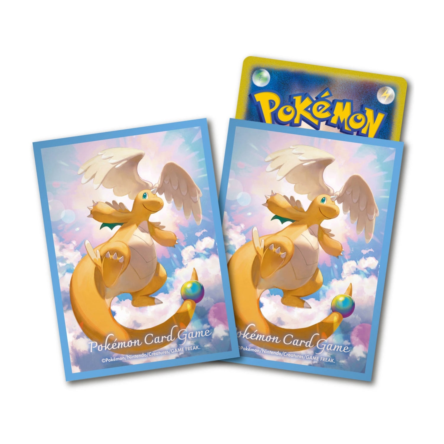 Sleeves Pokémon Center Méga-Dracolosse (verso)