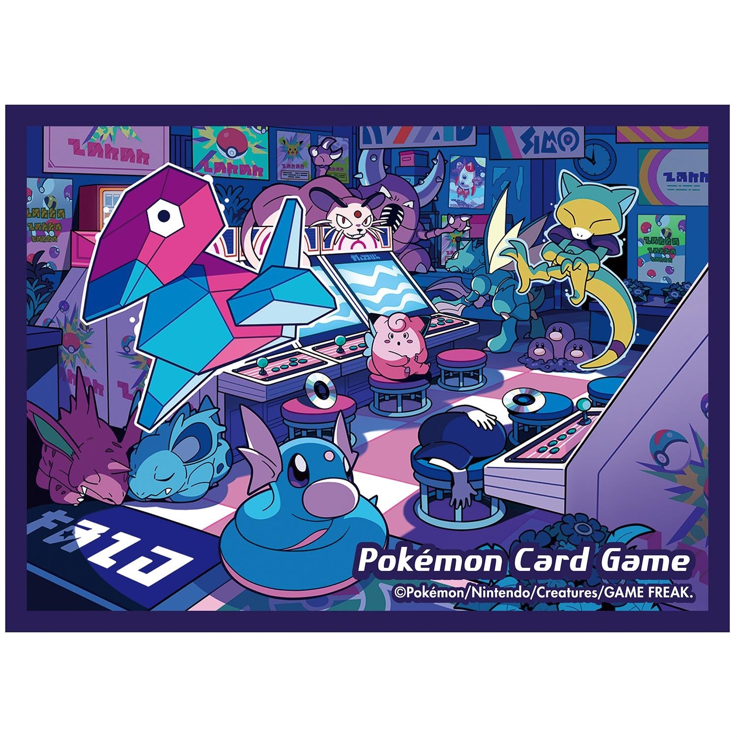 Sleeves Pokémon Center Night Arcade (verso)