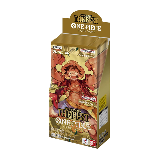 Display One Piece PRB-01 ONE PIECE CARD THE BEST — boîte de 10 boosters japonais